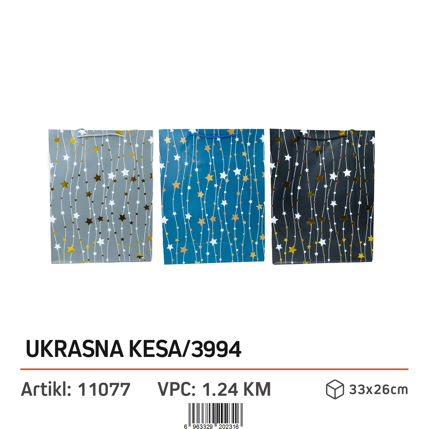 Ukrasna Kesa - 33x26cm - 3994