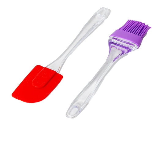 Silikonska Četkica i Špatula Set - 25cm - 9063